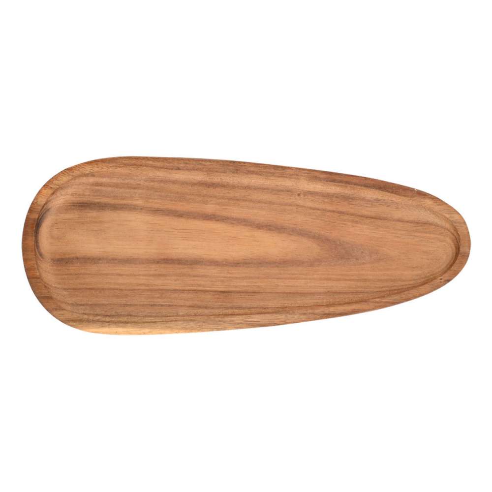 ESTIA Allure 01-28312 ovalni poslužavnik od bagremovog drveta 30 × 12 cm
