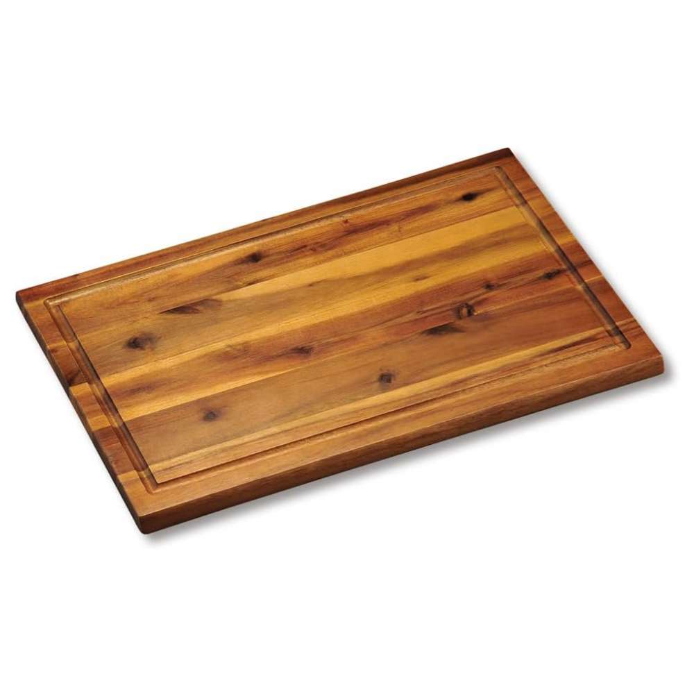 Kesper 28181 daska za sečenje i serviranje od bagremovog drveta, 40 × 26 cm