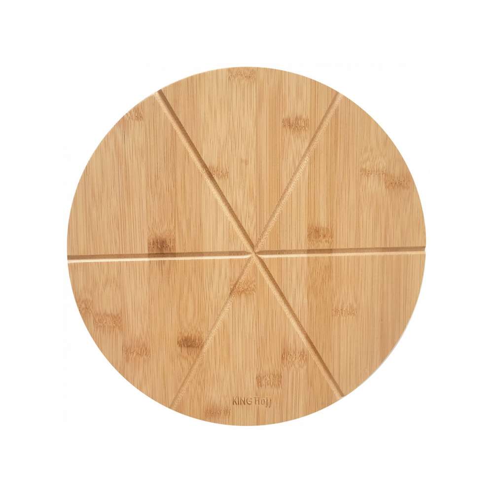 Kinghoff KH1565 bambusova daska za sečenje i serviranje pice 35 cm