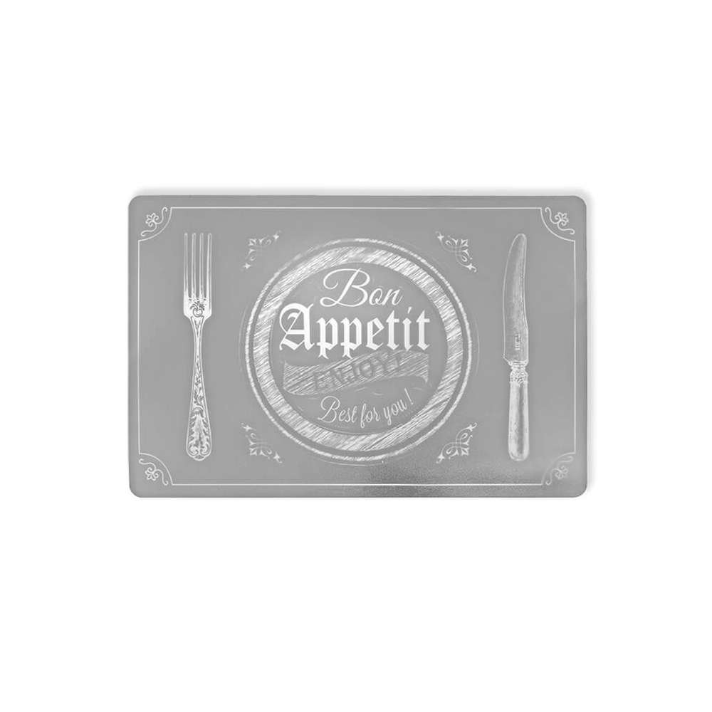 Maestro MR1904GR sivi podmetač za sto 43,5 x 28,5 cm