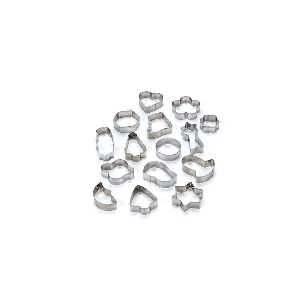 NAVA Misty NV10-186-014 inox modle za kolačiće, 15 oblika