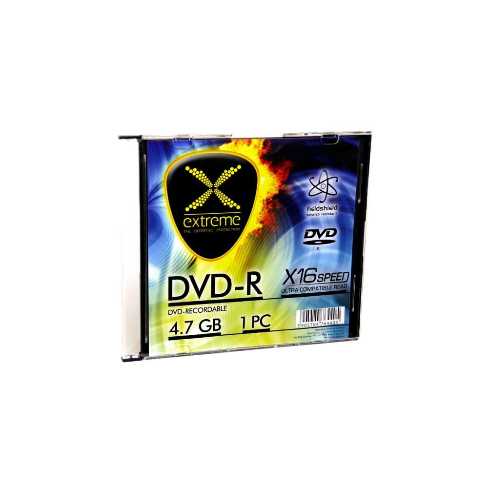 Extreme DVD-R 4,7 GB 16x u slim kutiji