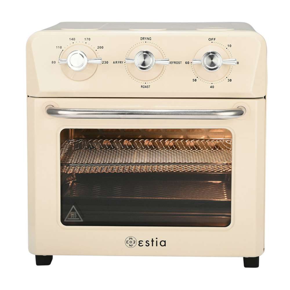 Estia ES06-23706 Epoque retro pećnica na topli vazduh, 12 l, slonovača