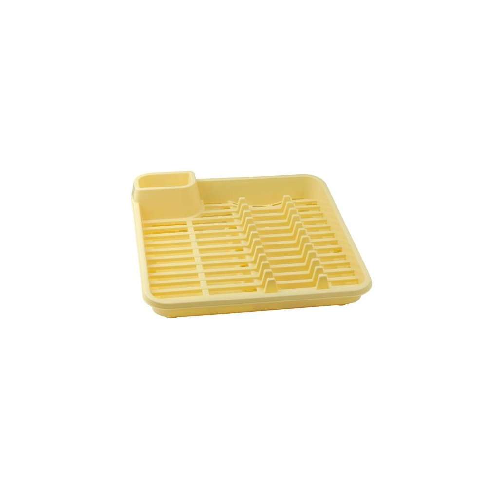 Dajar DJ229088 žuti plastični oceđivač za sudove 39 × 39 cm