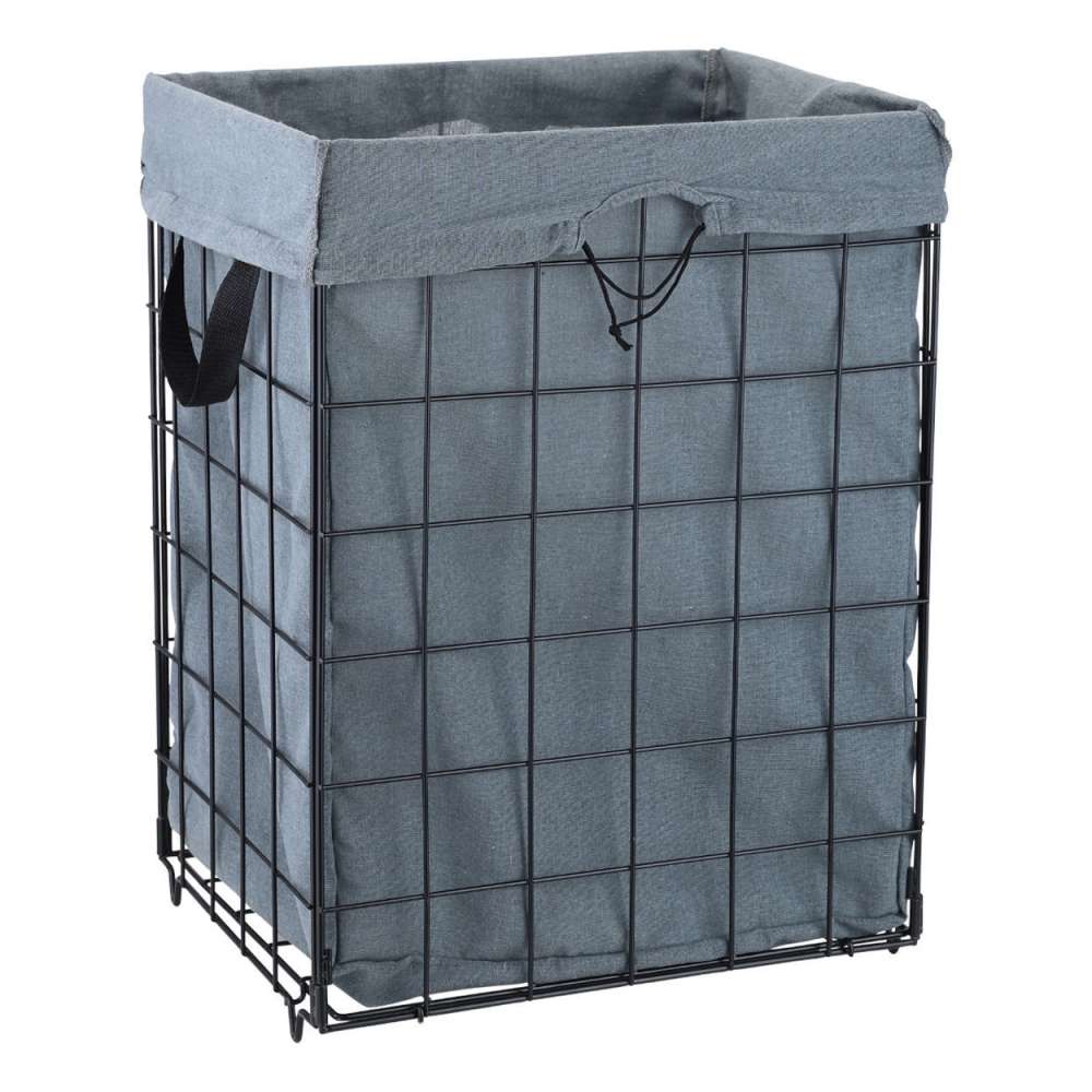 Estia ES01-30094 sklopiva korpa za veš sa metalnim ramom 40x35x55 cm