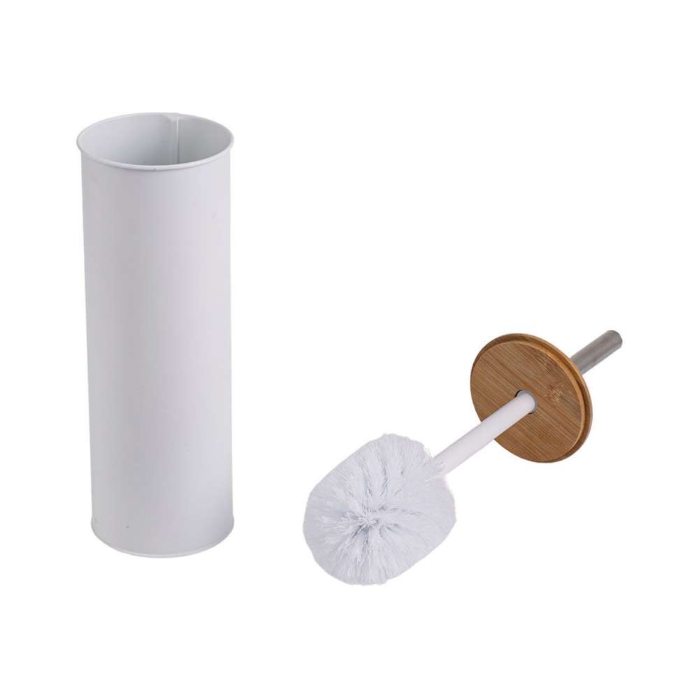 Estia ES02-12755 Bamboo Essentials bela četka za toalet sa držačem, 38 cm