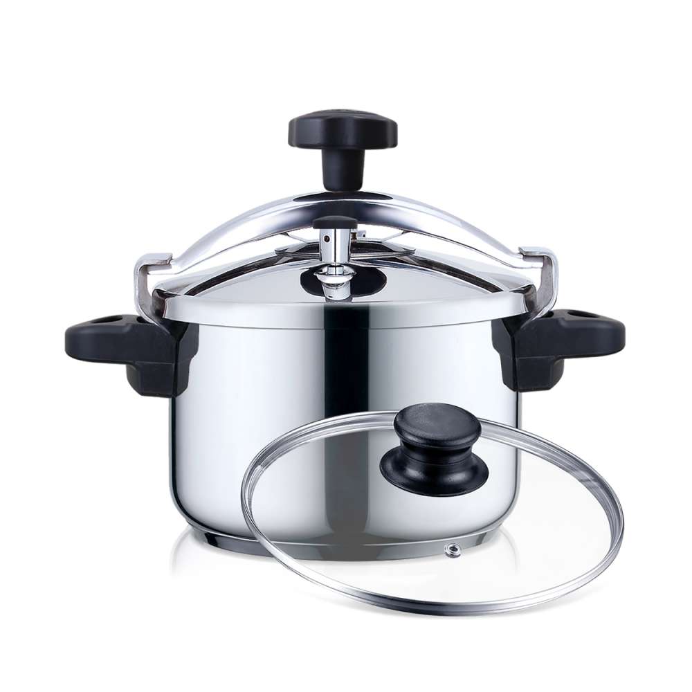 Haeger PC-4SS.018A ekspres lonac 4 l sa dodatnim staklenim poklopcem