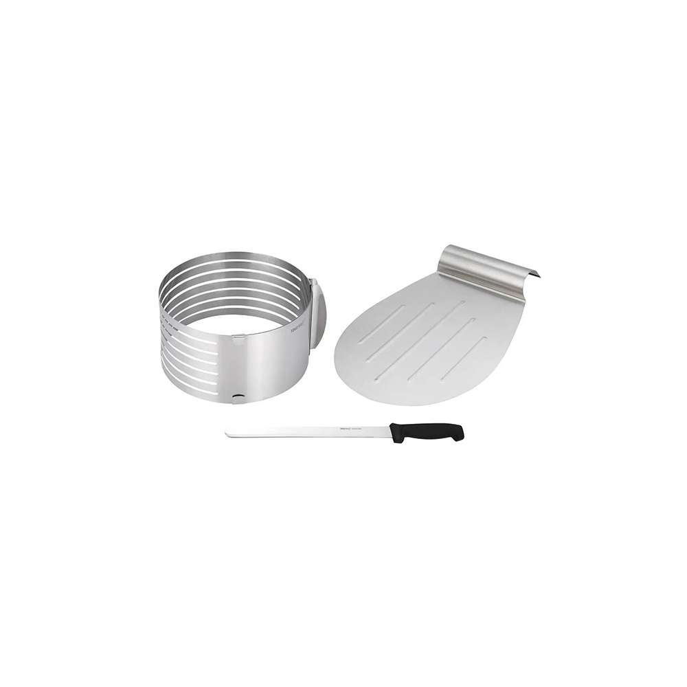Kinghoff KH-1269 set za sečenje kora za tortu 16–20 cm, 3 dela