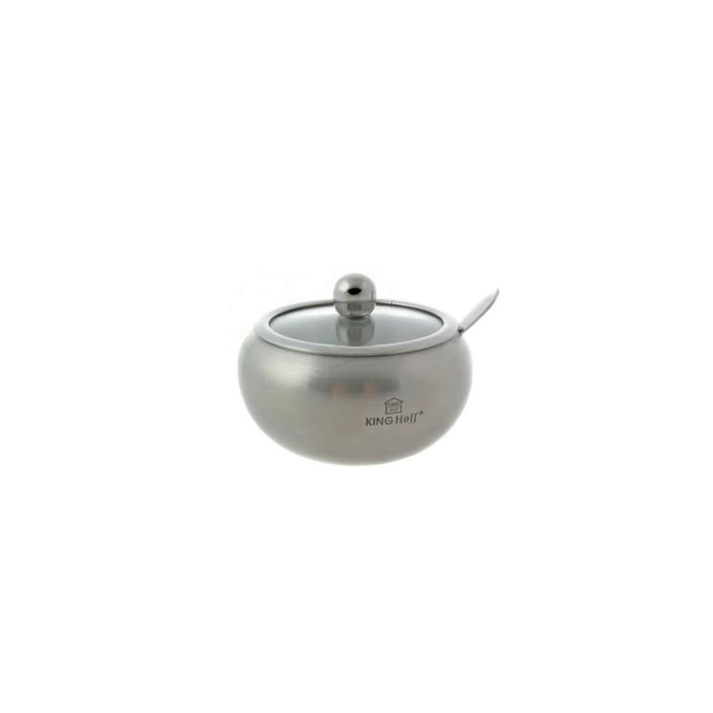 Kinghoff KH3732 inox posuda za šećer sa kašičicom 460 ml