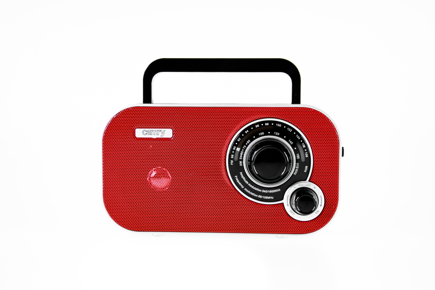Camry CR1140RD prenosni FM i AM radio, crveni