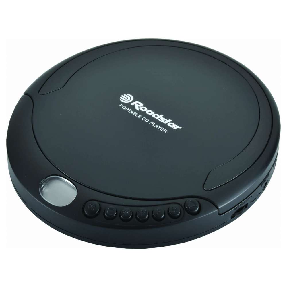 Roadstar PCD-435NCD/BK prenosni CD plejer sa slušalicama, crni