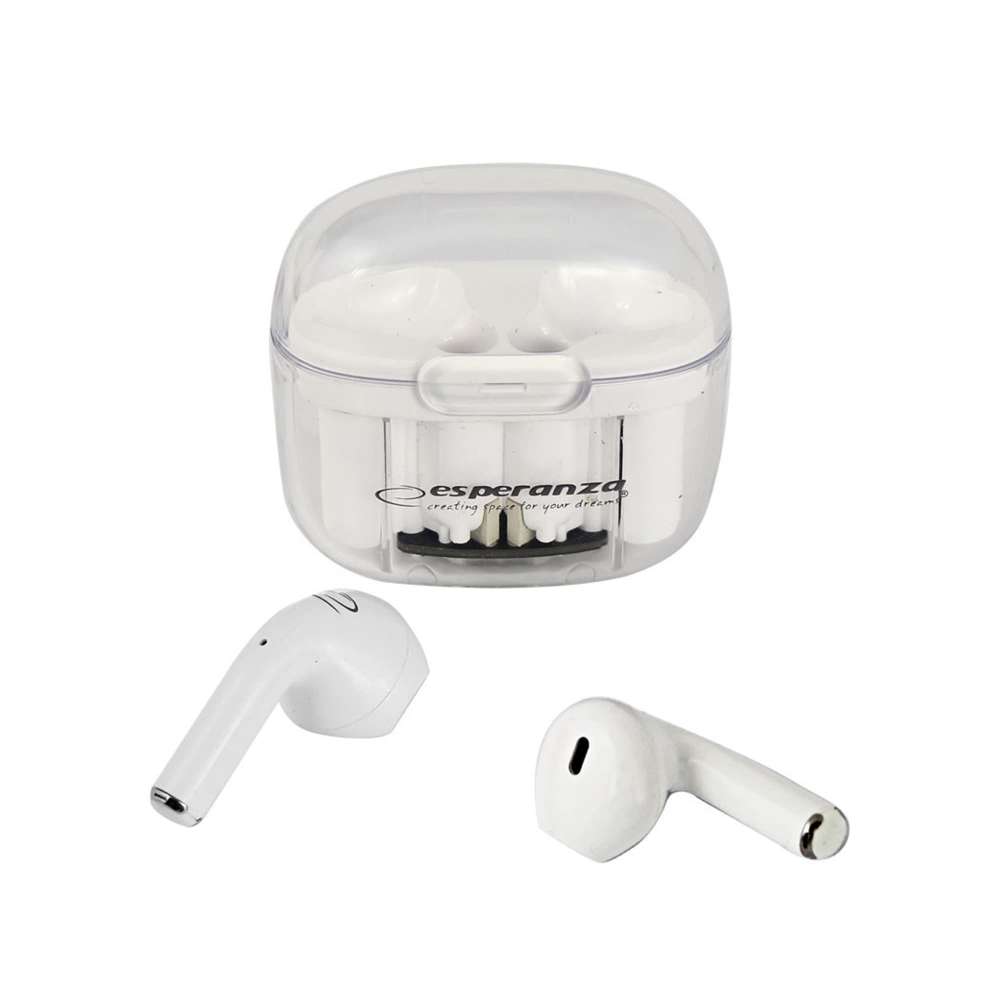 Esperanza Anthe EH237W bele TWS bubice, Bluetooth 5.3