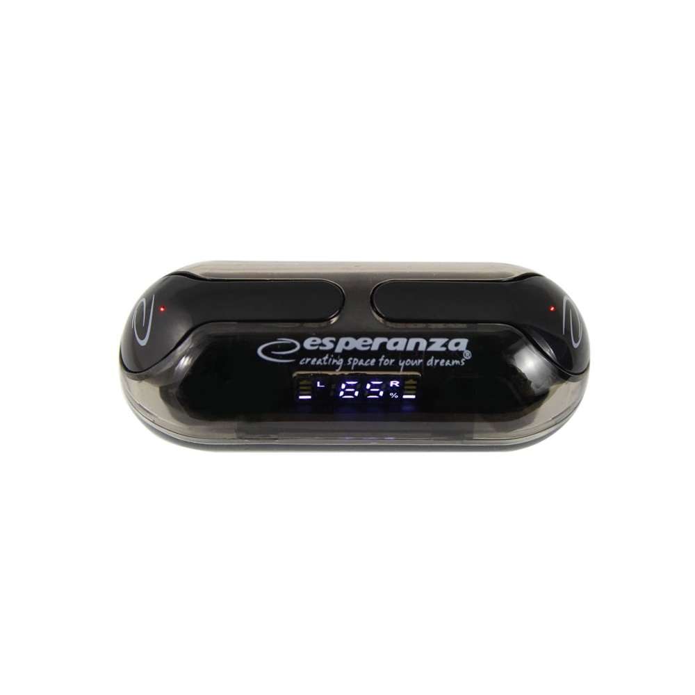 Esperanza Daphnis EH239K crne TWS slušalice Bluetooth 5.3