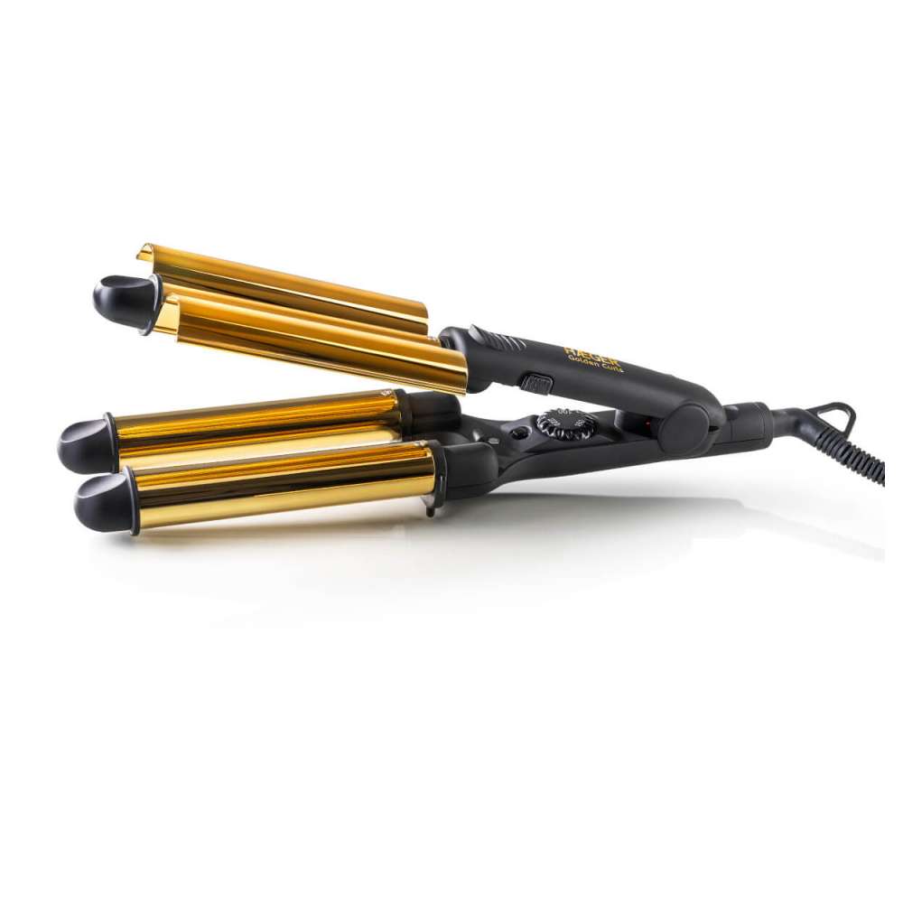 Haeger HR-45B.002A Golden Curls trostruki uvijač za kosu