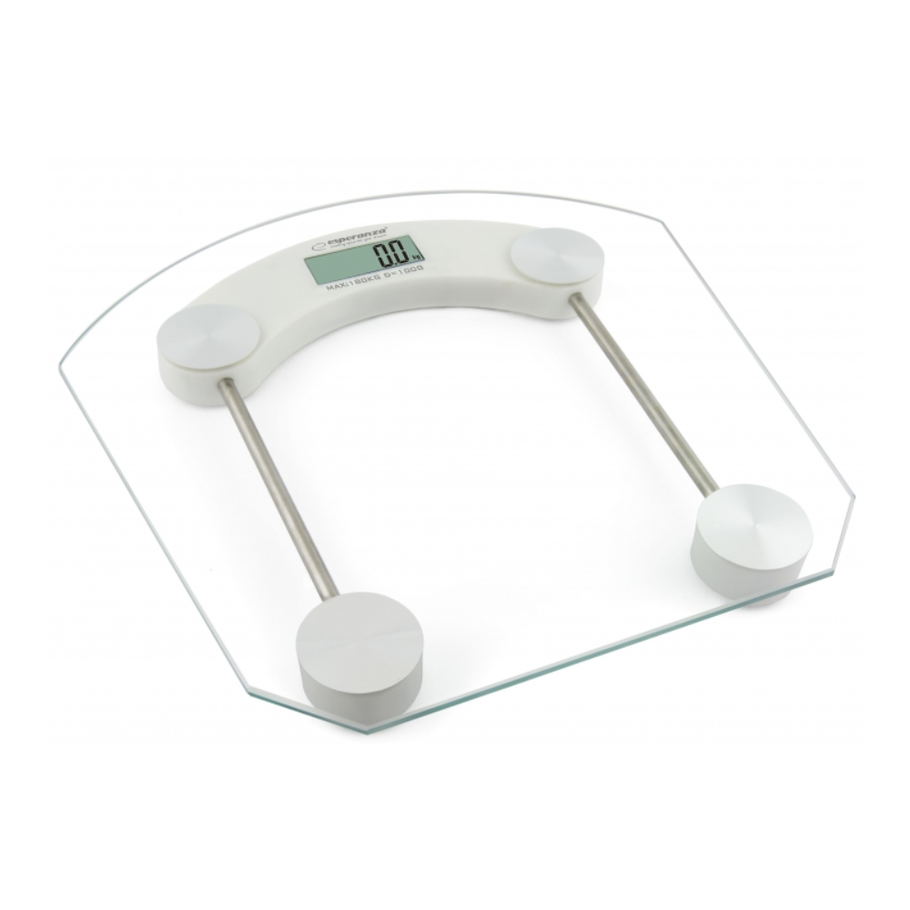 Esperanza Pilates EBS008W bela digitalna telesna vaga do 180 kg