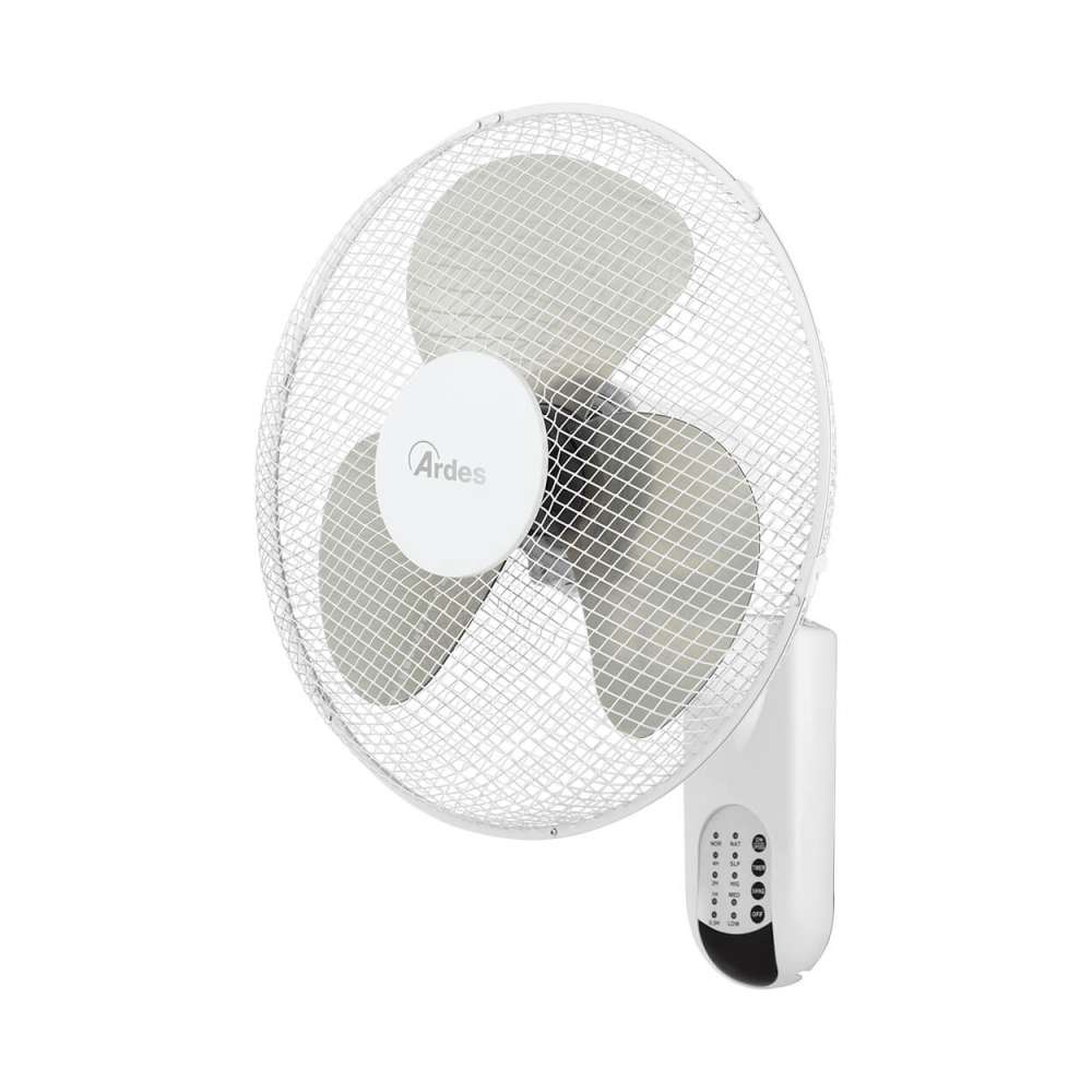 Ardes 5W40RW beli zidni ventilator sa daljinskim upravljačem 40 cm