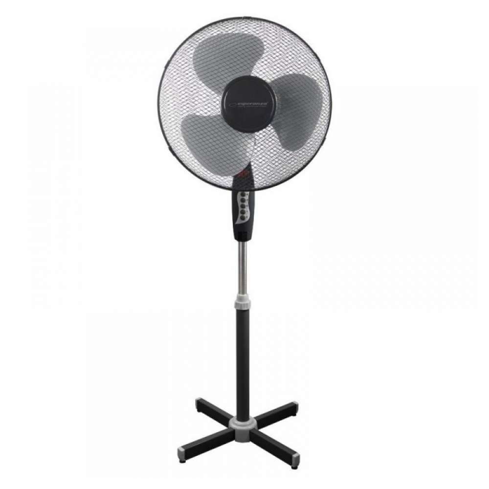 Esperanza EHF001KE Hurricane crno-sivi stojeći ventilator 40 cm