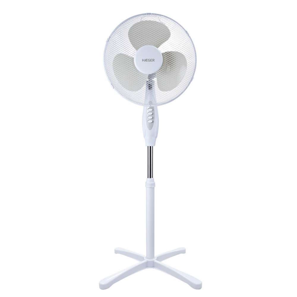 Haeger Cross Wind SF-16W.011A beli stojeći ventilator 40 cm 45 W