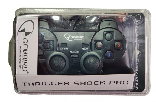 Gembird JPD-THRILLERSHOCK-BOX USB gamepad sa vibracijom