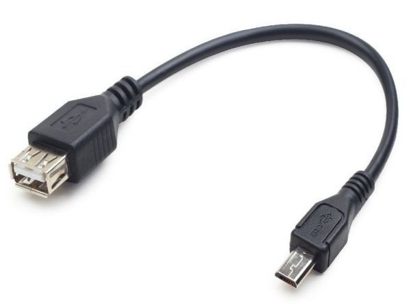 Gembird A-OTG-AFBM-03 Micro USB OTG adapter kabl 15 cm