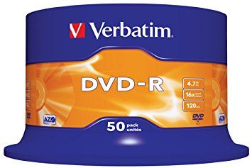 Verbatim 43548 DVD-R Matt Silver 4,7 GB, 50 komada