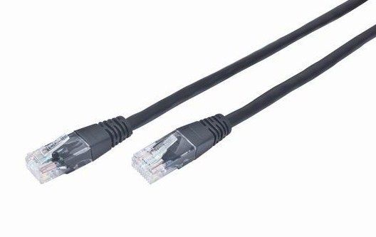 Gembird PP12-0.5M/BK crni Cat5e UTP mrežni kabl 0,5 m