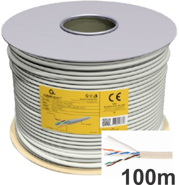 Gembird UPC-6004-L/100 Cat6 UTP licnasti CCA kabl 100 m