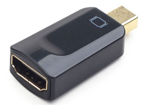 Gembird A-mDPM-HDMIF-01 Mini DisplayPort na HDMI adapter, crni