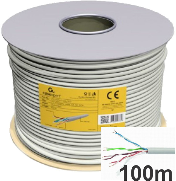 Gembird UPC-5004E-SOL/100 Cat5e UTP CCA kabl na koturu 100 m
