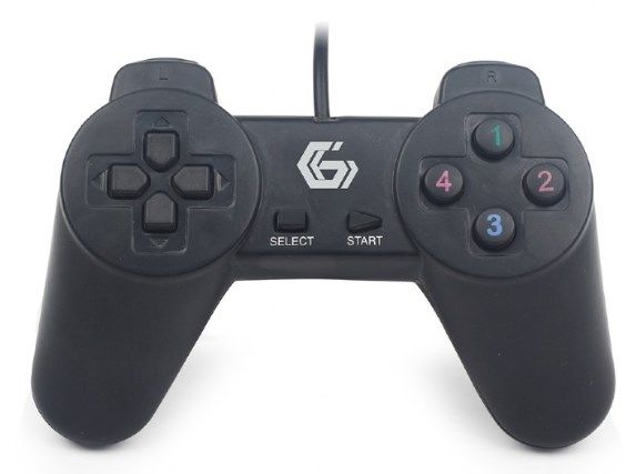 Gembird JPD-UB-01 crni USB gejmped za PC sa 10 tastera