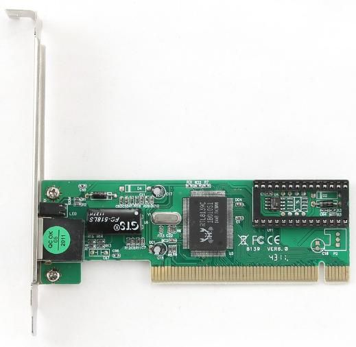 Gembird NIC-R1 PCI mrežna kartica 10/100 Mb/s, Realtek RTL8139C