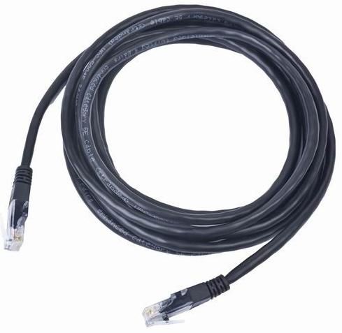 Gembird PP12-2M/BK Cat5e U/UTP mrežni kabl 2 m, crni