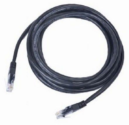 Gembird PP12-0.25M/BK Cat5e UTP mrežni kabl 25 cm, crni