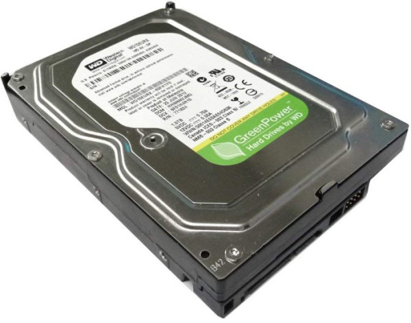 WD AV-GP WD10EURX 1 TB interni HDD SATA 6 Gb/s 64 MB