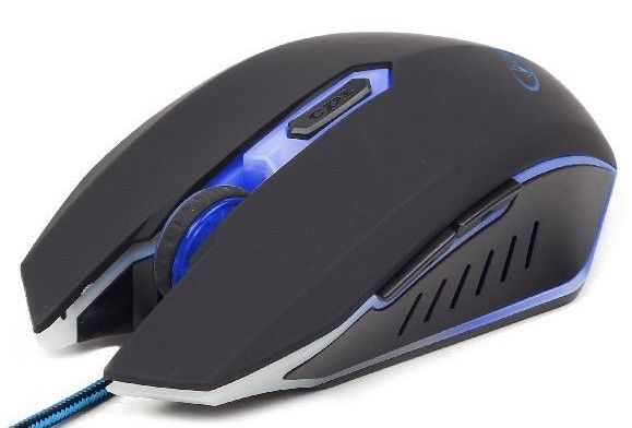Gembird MUSG-001-B gejmerski USB miš 2400 DPI sa plavim osvetljenjem