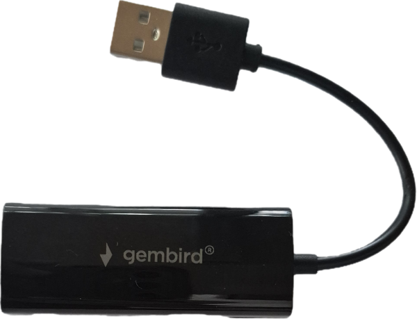 Gembird NIC-U6 USB 2.0 mrežni adapter 100 Mbps, crni