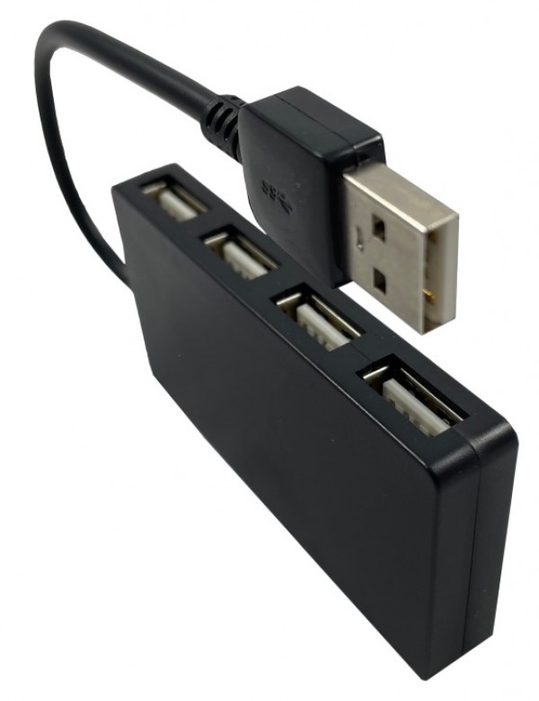 Gembird UHB-U2P4-02 crni USB 2.0 hub sa 4 porta