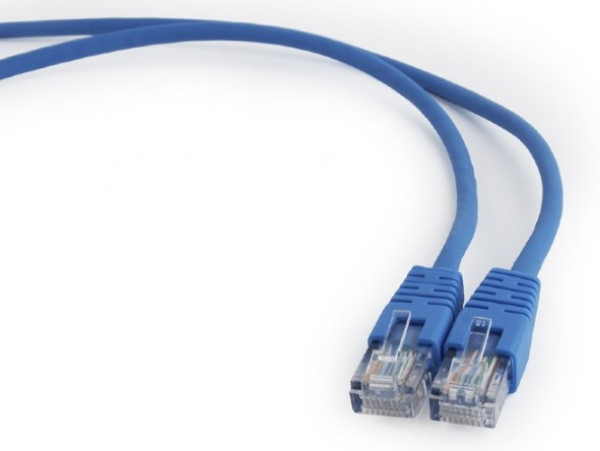 Gembird PP12-1M/B plavi Cat5e UTP mrežni kabl, 1 m