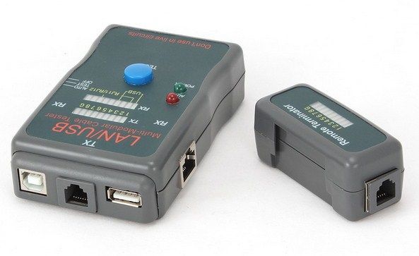 Gembird NCT-2 tester UTP, STP i USB kablova sa udaljenim modulom