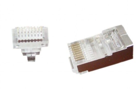 Gembird LC-PTF-01/10 prolazni RJ45 Cat5 FTP konektori, 10 komada