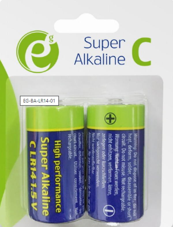 EnerGenie C LR14 alkalne baterije 1,5 V, pakovanje 2 komada