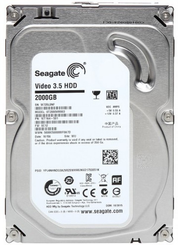 Seagate ST2000VM003 Video 2 TB interni HDD 3,5 inča, SATA III