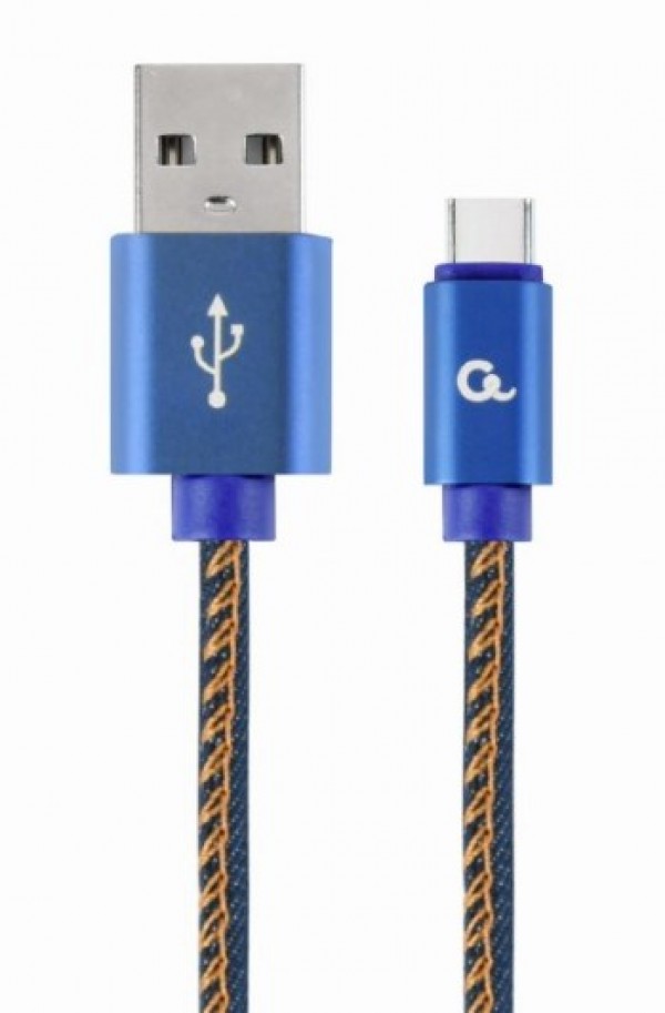 Gembird CC-USB2J-AMCM-1M-BL plavi denim USB-A na USB-C kabl 1 m