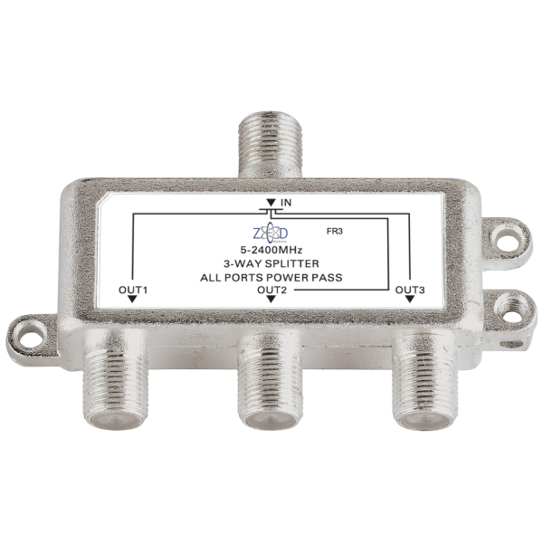 ZED electronic FR3 antenski razdelnik sa 3 izlaza 5-2400 MHz