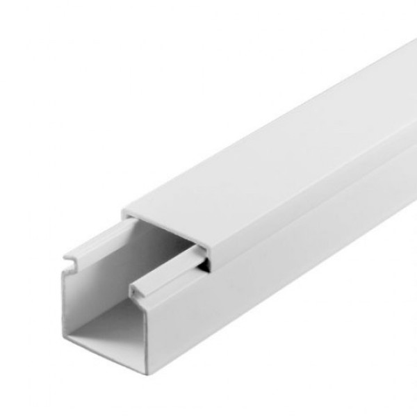 MIT.EL ME-25x25mm PVC kablovska kanalica 2 m, bela