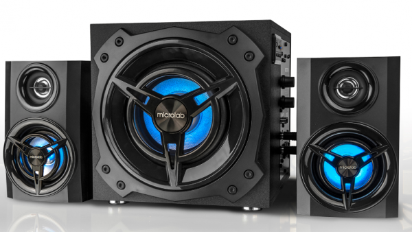 Microlab T11 Bluetooth RGB aktivni zvučnici 2.1, 42 W RMS