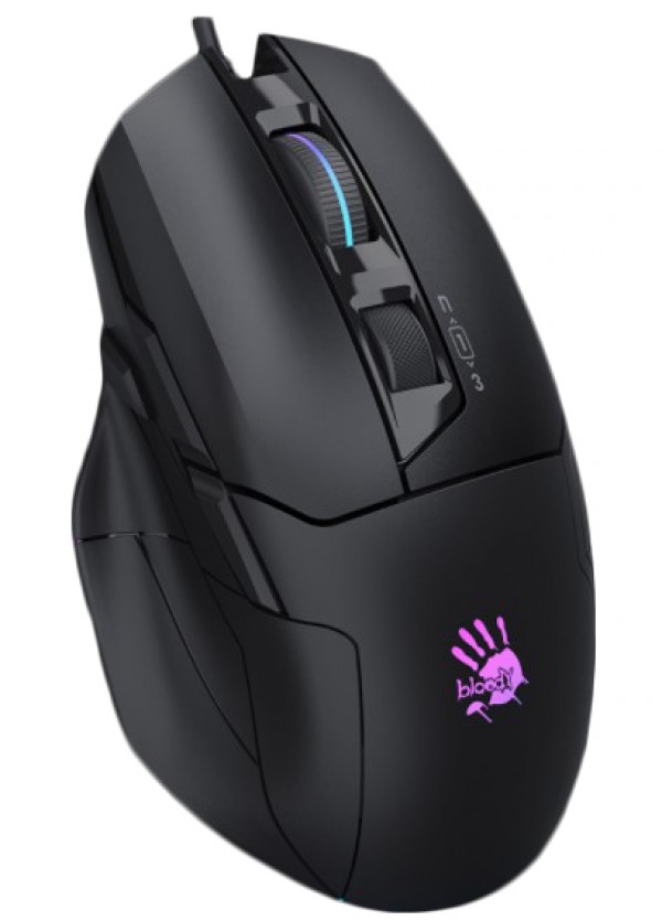 A4Tech Bloody W70 Max Stone Black gejmerski miš 10.000 CPI