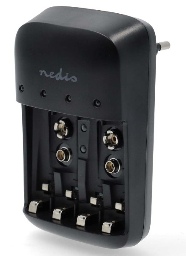 Nedis BACH07 punjač za AA, AAA i 9 V baterije