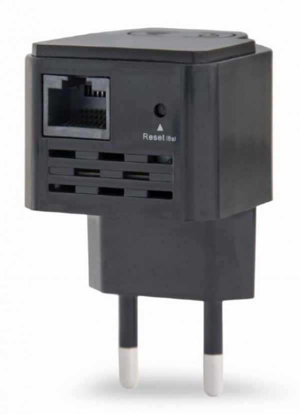 Gembird WNP-RP300-03-BK crni Wi-Fi repetitor 300 Mbps, 2,4 GHz
