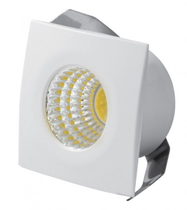 PROSTO LUG-013-3/WW kvadratna ugradna LED lampa 3 W